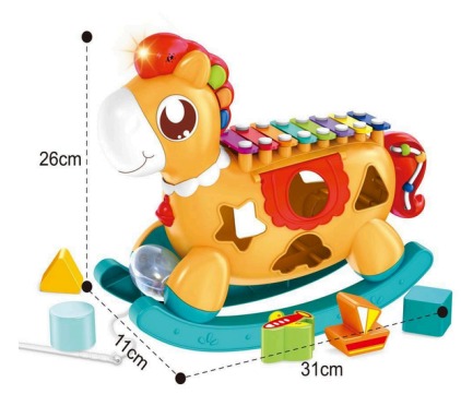 🐴 Musical Pony Piano – Música, Movimiento y Aprendizaje en un Solo Juguete