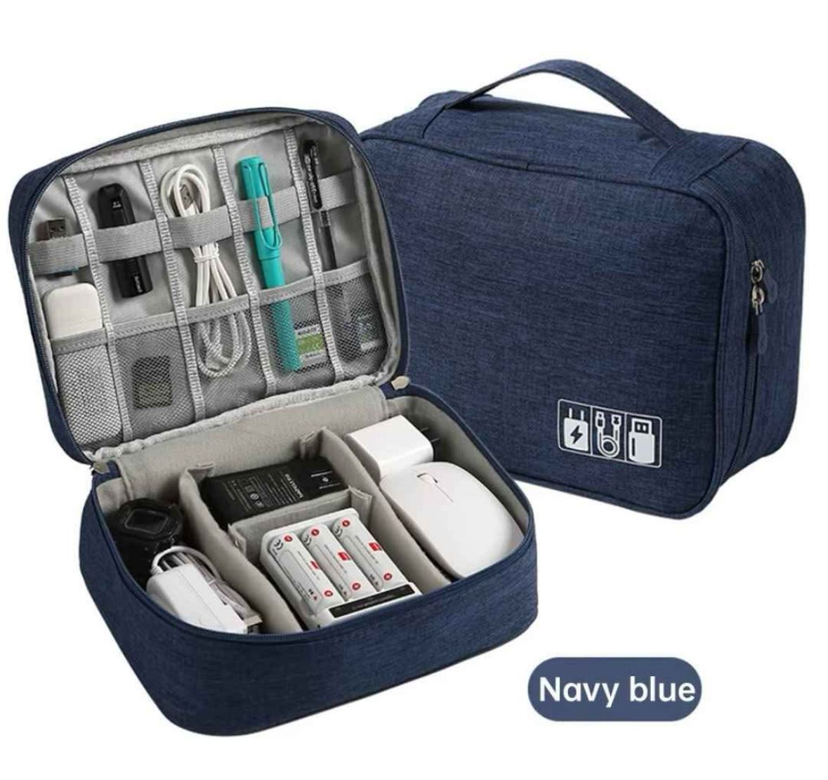 🔌 Organizador de Accesorios Electrónicos – Orden, Protección y Portabilidad