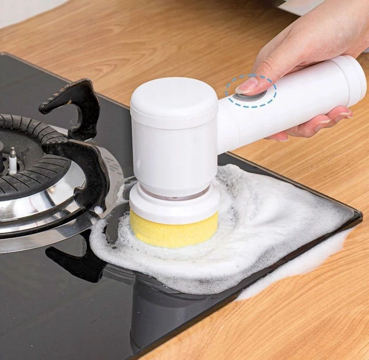 🧼 Cepillo Eléctrico de Limpieza – Potencia y Precisión en la Palma de tu Mano