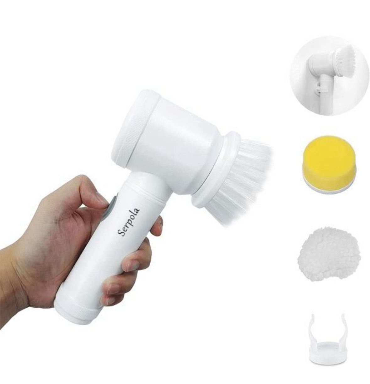 🧼 Cepillo Eléctrico Magic – Potencia Compacta para una Limpieza Versátil