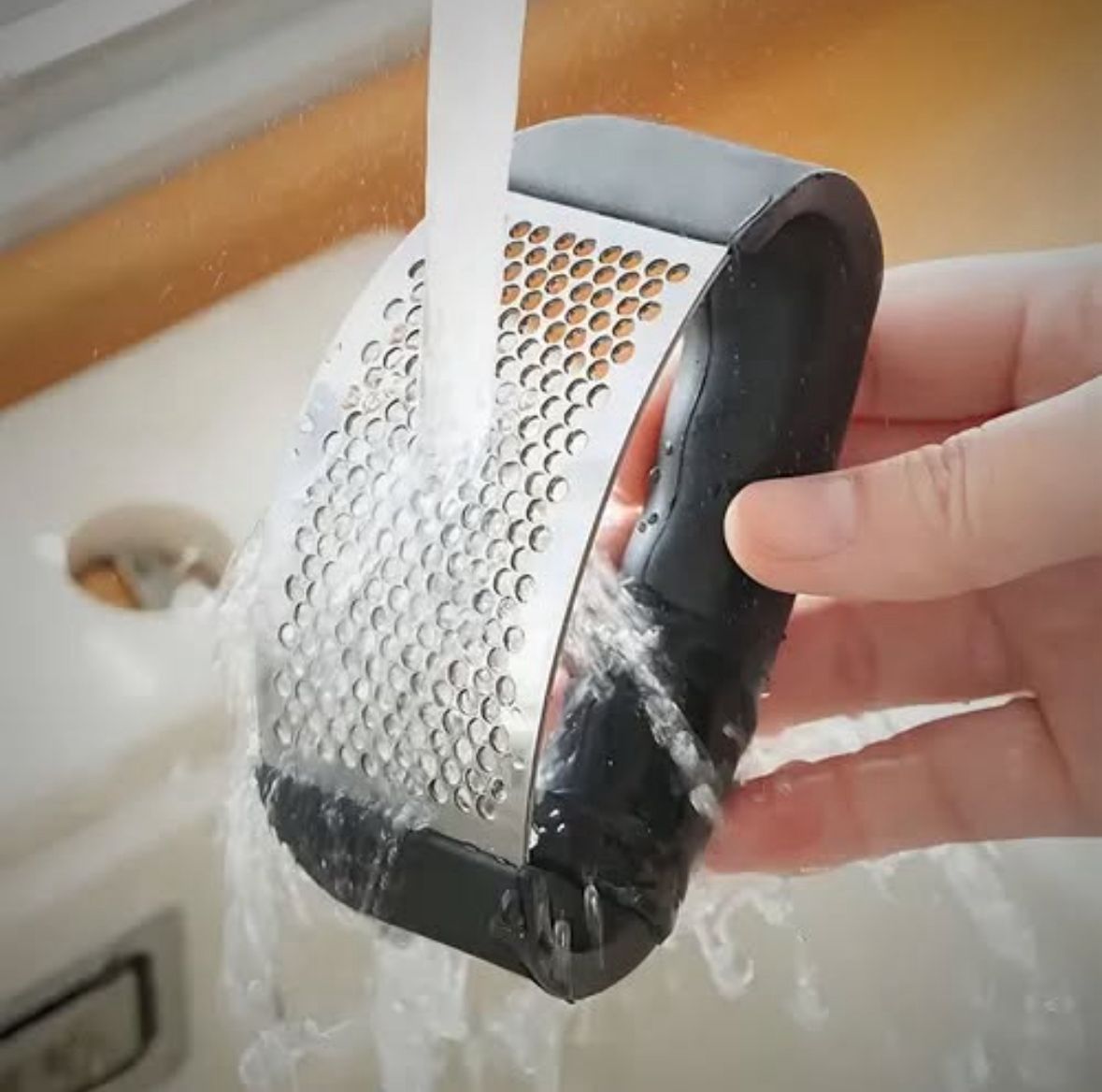 🧄 Prensador de Ajo Ergonómico – Sabor Intenso con Un Solo Movimiento