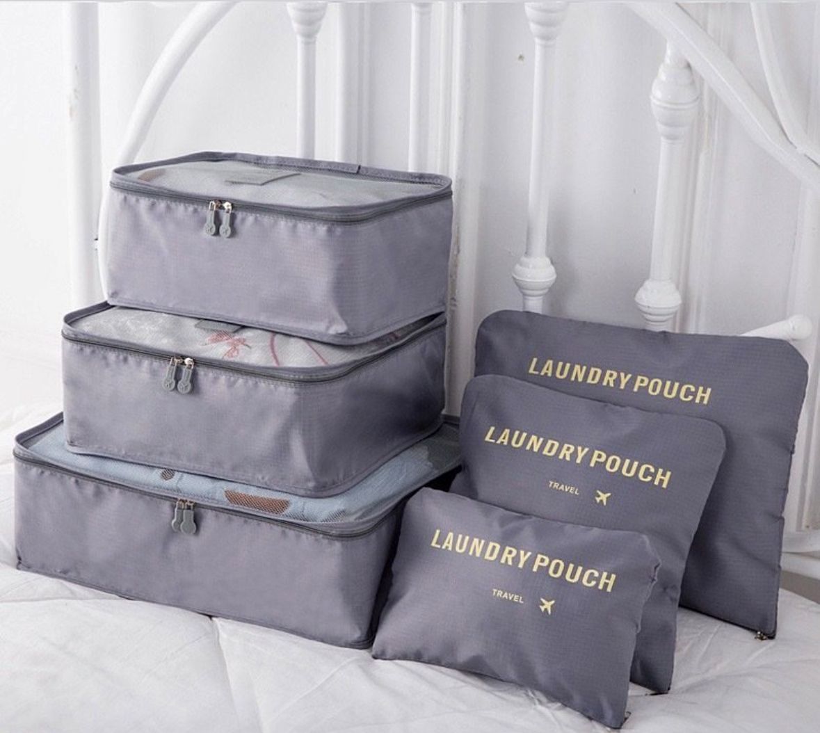 ✈️ Set de Organizadores de Viaje x6– Orden, Comodidad y Estilo 