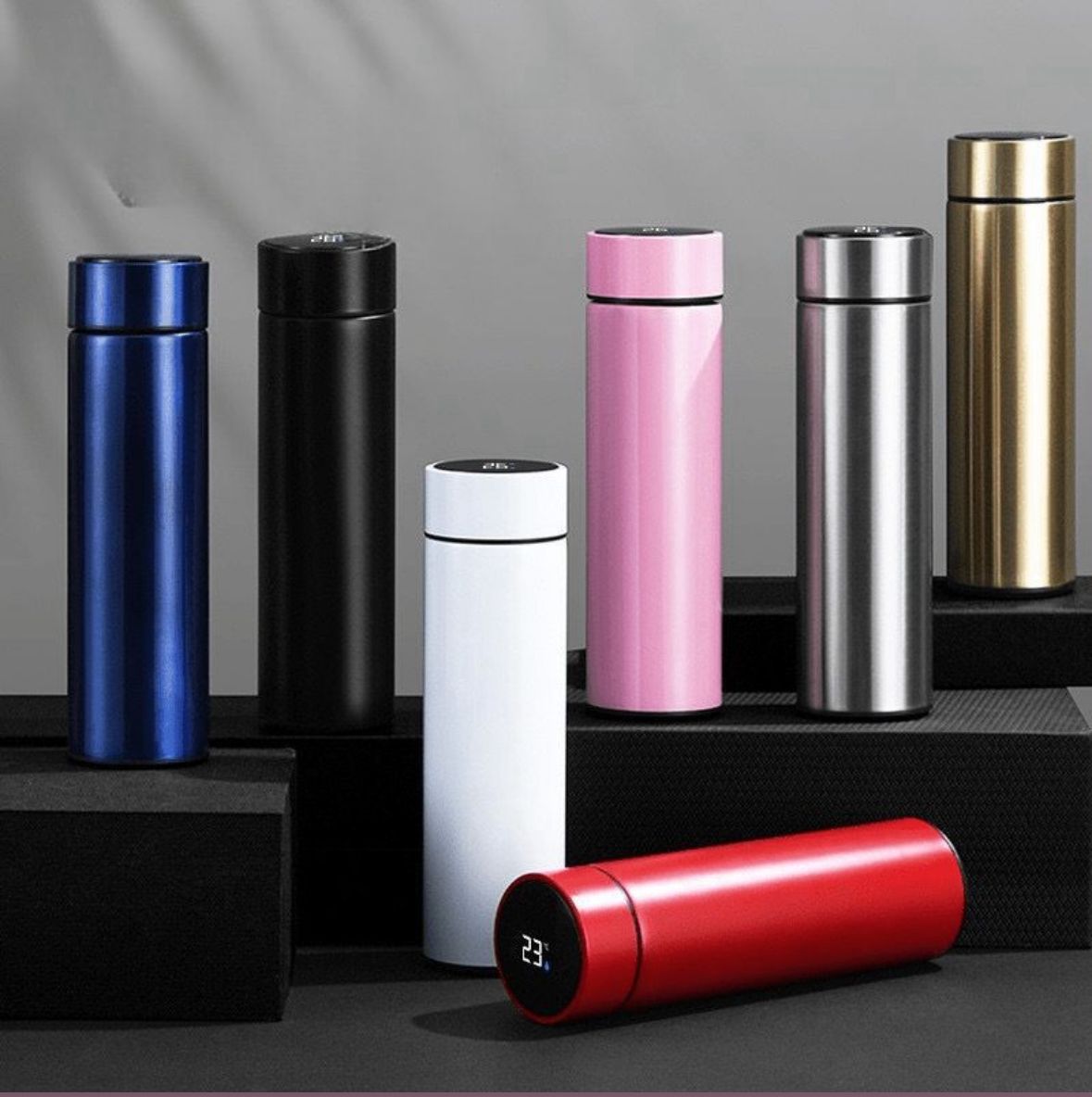  🔥Termo Inteligente con Pantalla Digital – 500 ml