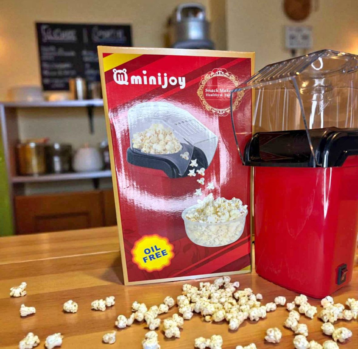 🍿 Máquina Eléctrica para Palomitas – Diversión y Sabor en Cada Porción