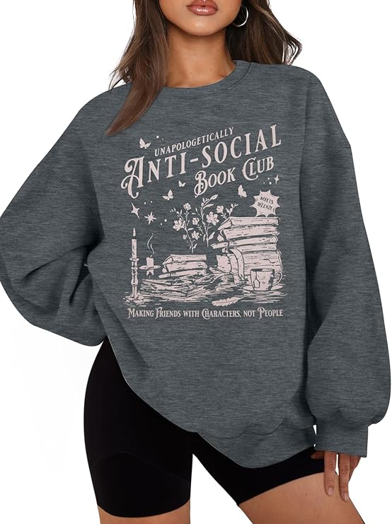 Anti-Social Book Club Sweatshirt