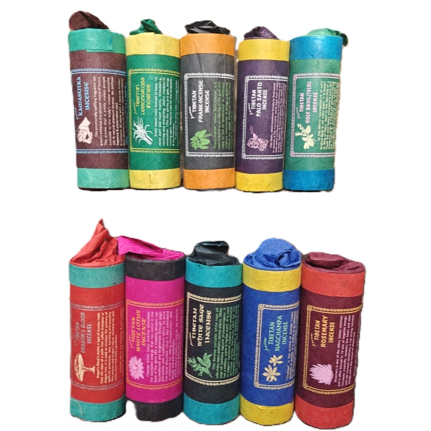 Pure Herb Incense Sticks & Holder Set