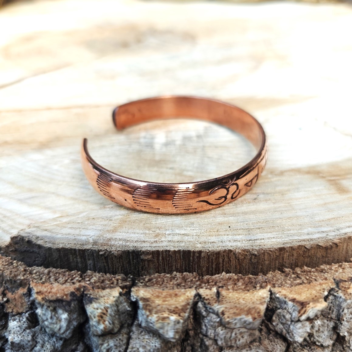 Om Namah Shivaya Copper Bracelet (Unisex)