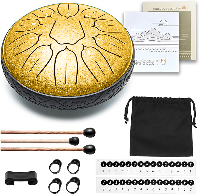 "Harmony" 11-Note Tongue Drum | 3 Colors Available