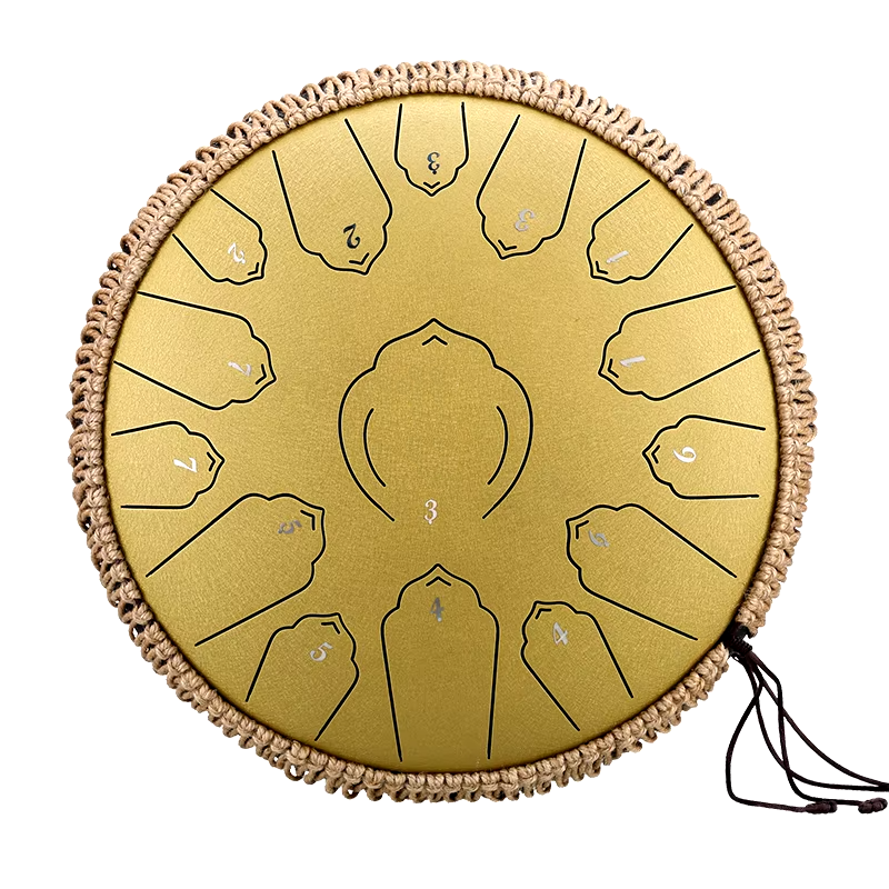 “Zenith” 15-Note Steel Tongue Drum | 3 Colors Available