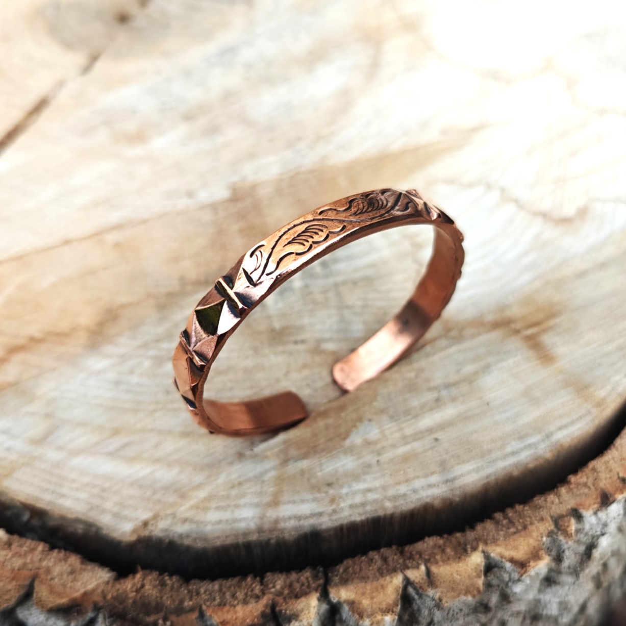 Majushree Copper Bracelet (Unisex)