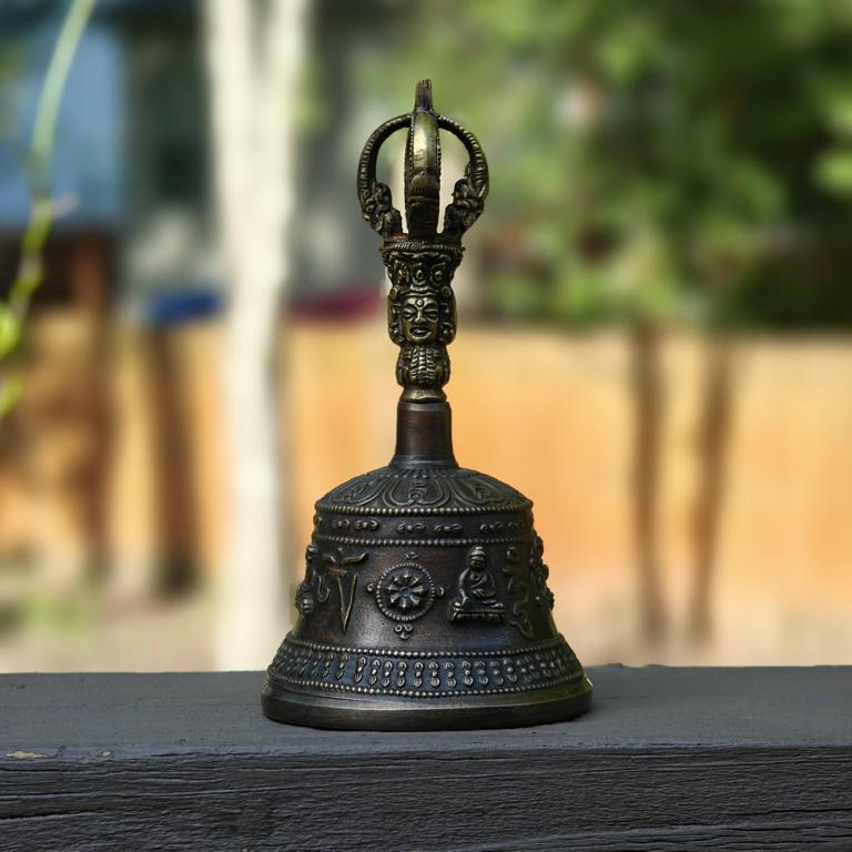 Five Buddha Mandala Healing Bell