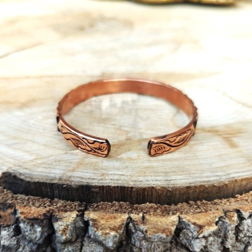 Majushree Copper Bracelet (Unisex)