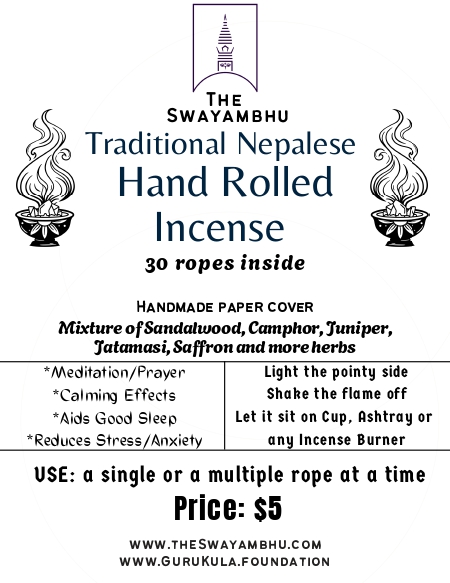 Traditional Nepalese Healing Rope Incense