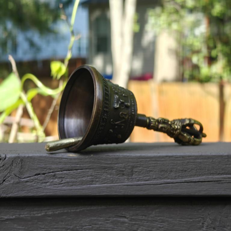 Five Buddha Mandala Healing Bell