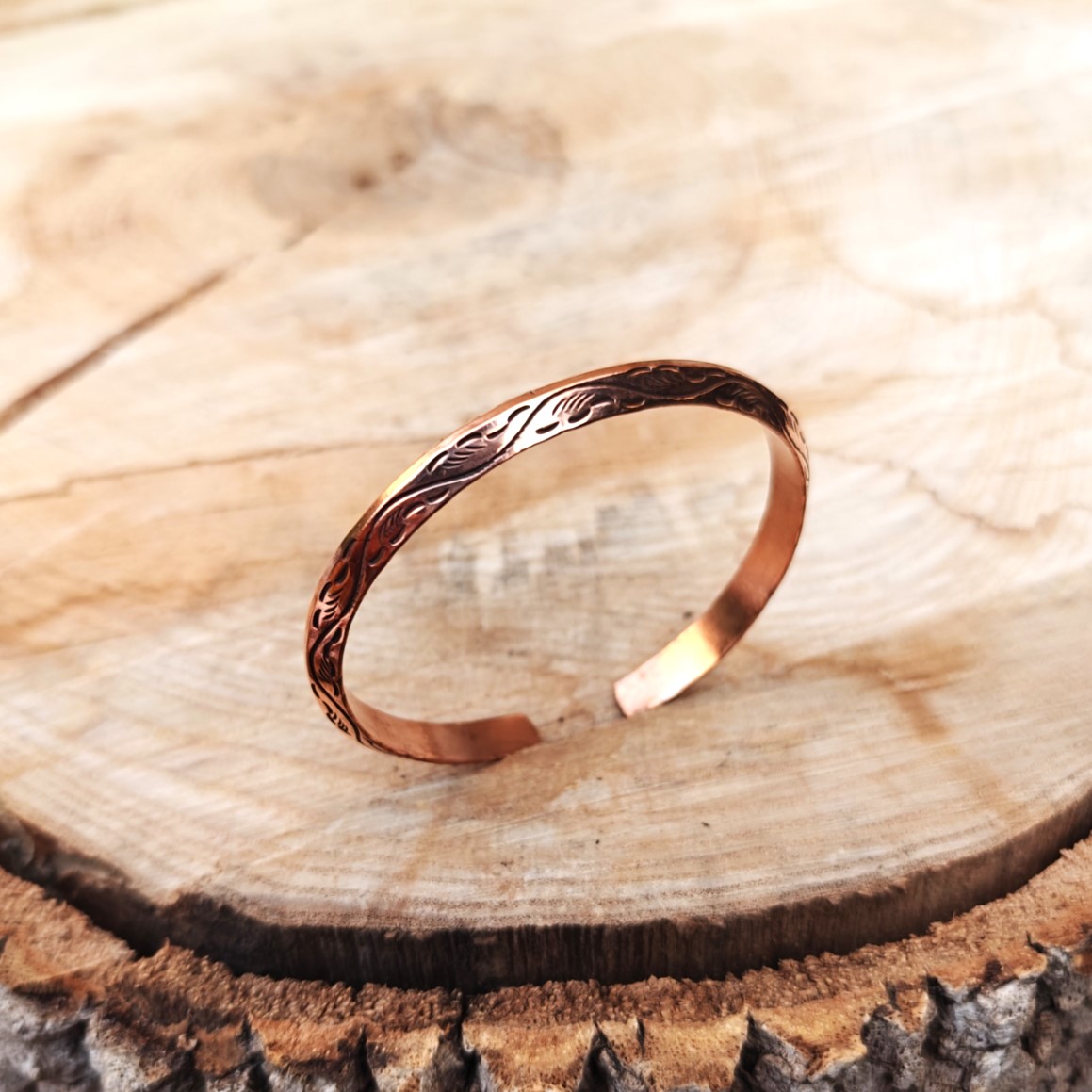 The Lila Copper Bracelet (Unisex)