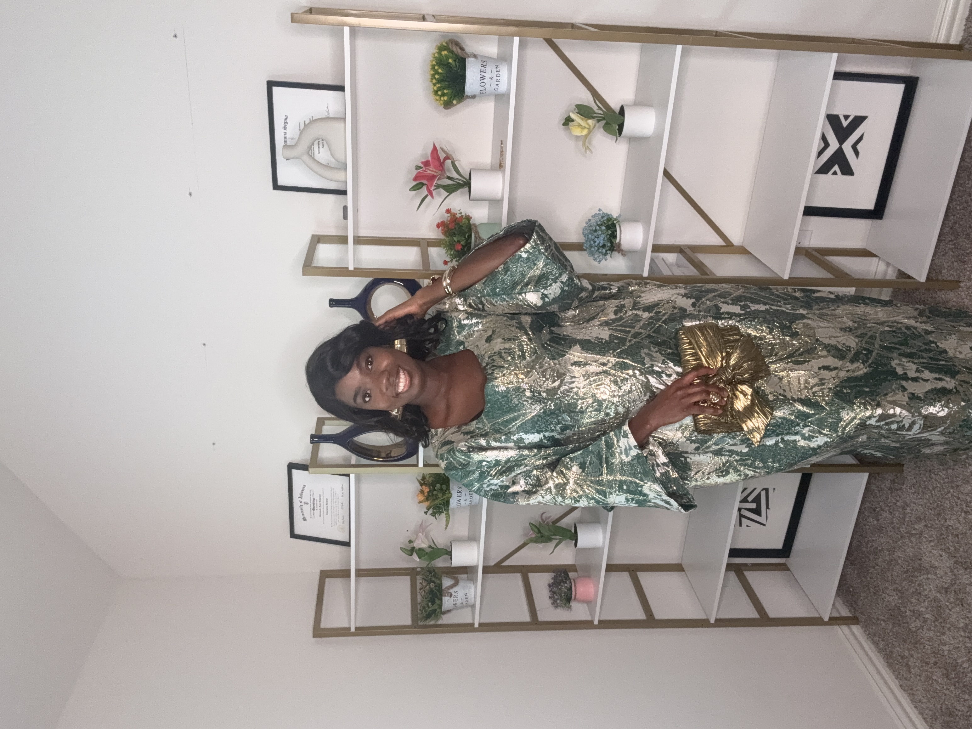 Emerald Green African Kaftan