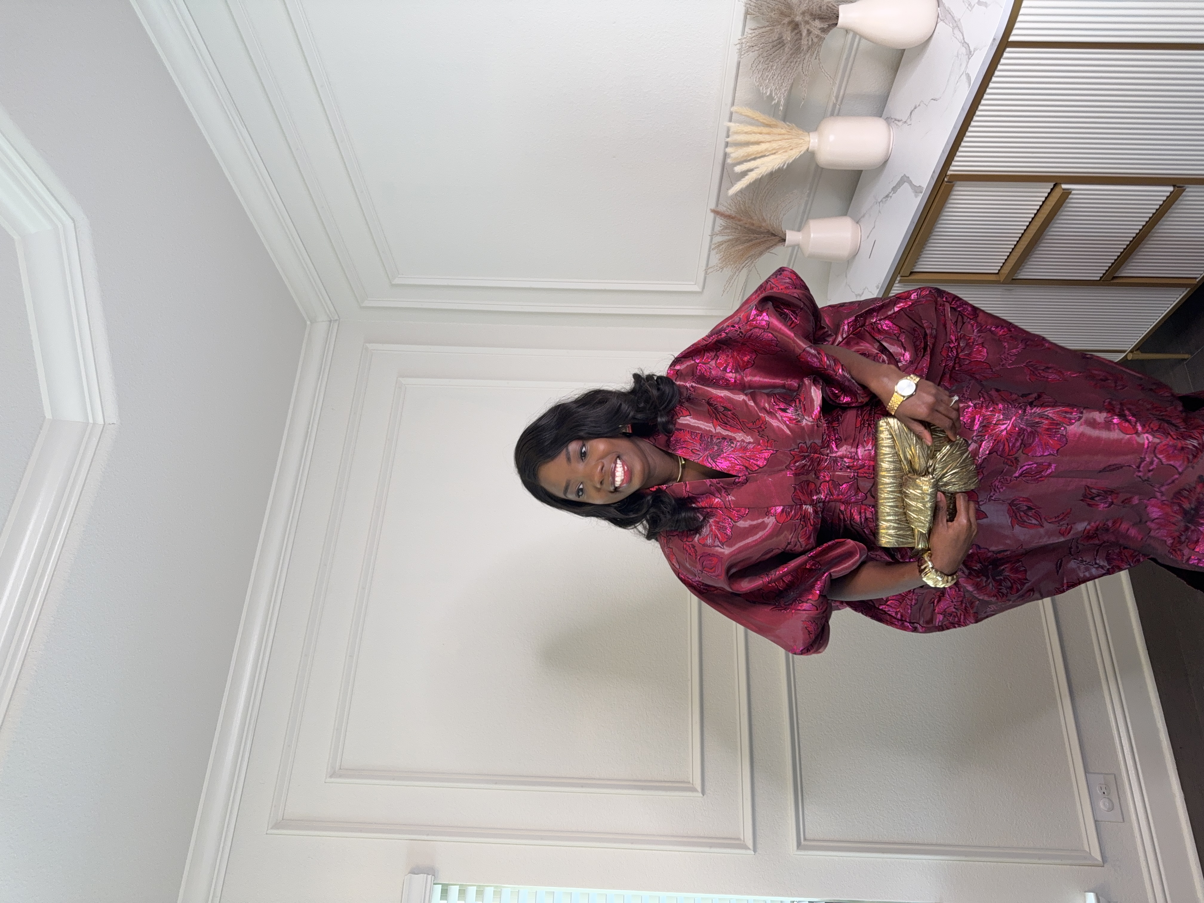 Satin Kimono Dress