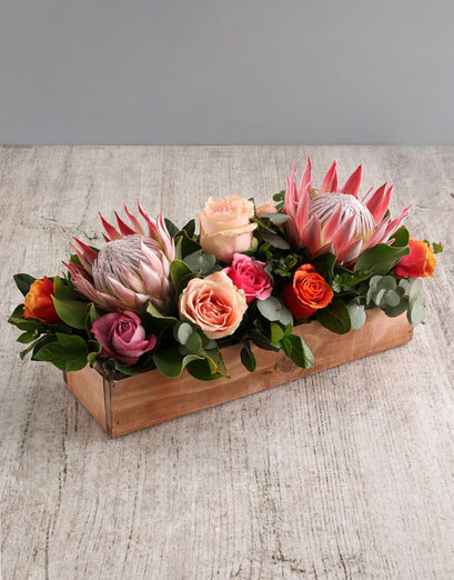 Succulent + Rose Combo Box