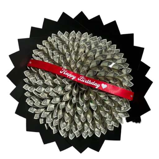 Full Money Bouquet – Single Denominations