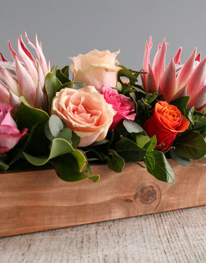 Succulent + Rose Combo Box