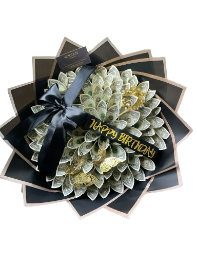 Full Money Bouquet – Single Denominations