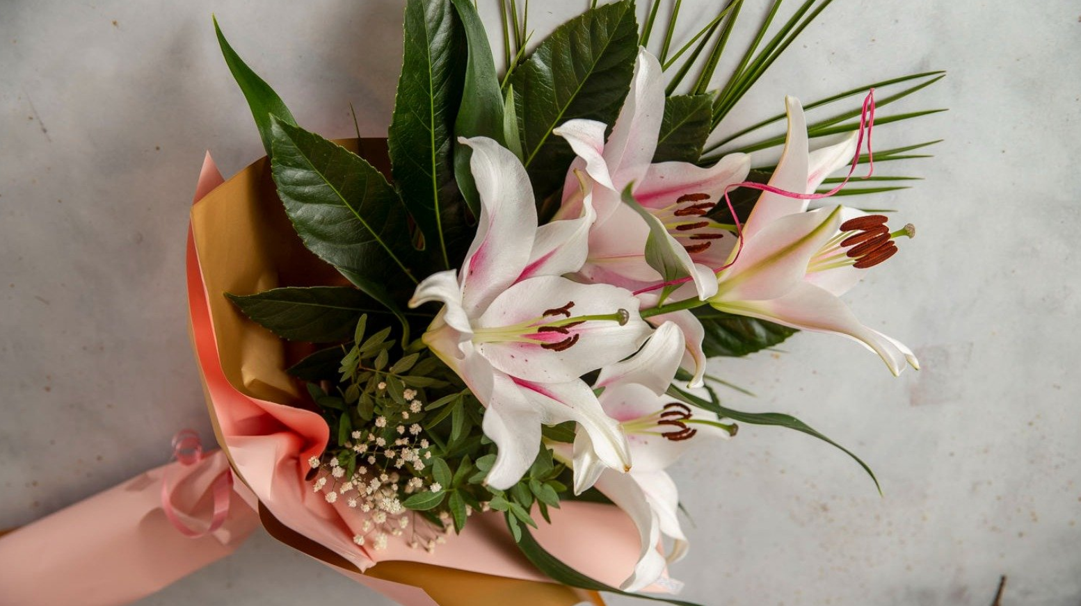 Buket ljiljan orijentalni