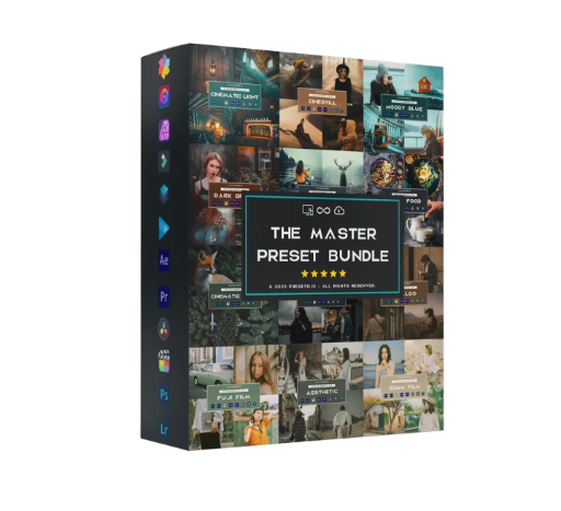 Sky Lens Master Bundle More Than 1200 Colours editing Presets & LUTS