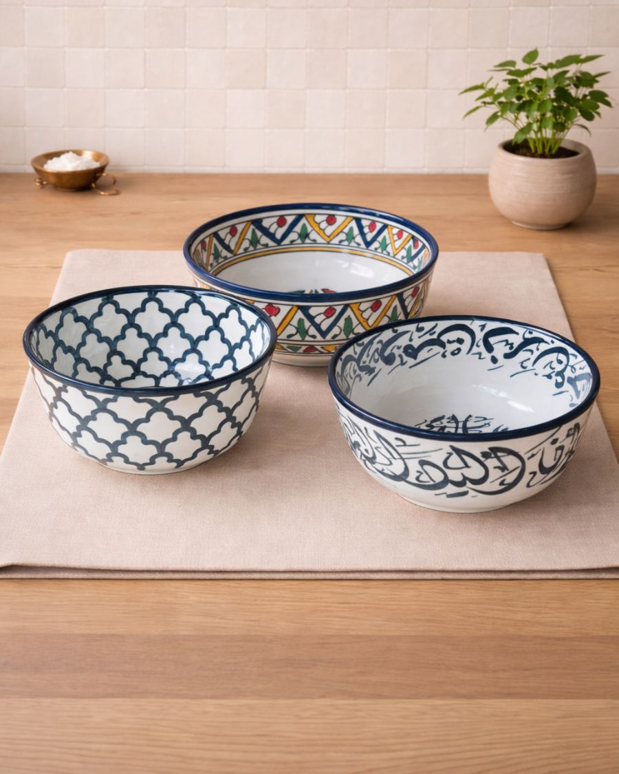 Saladier artisanal marocain