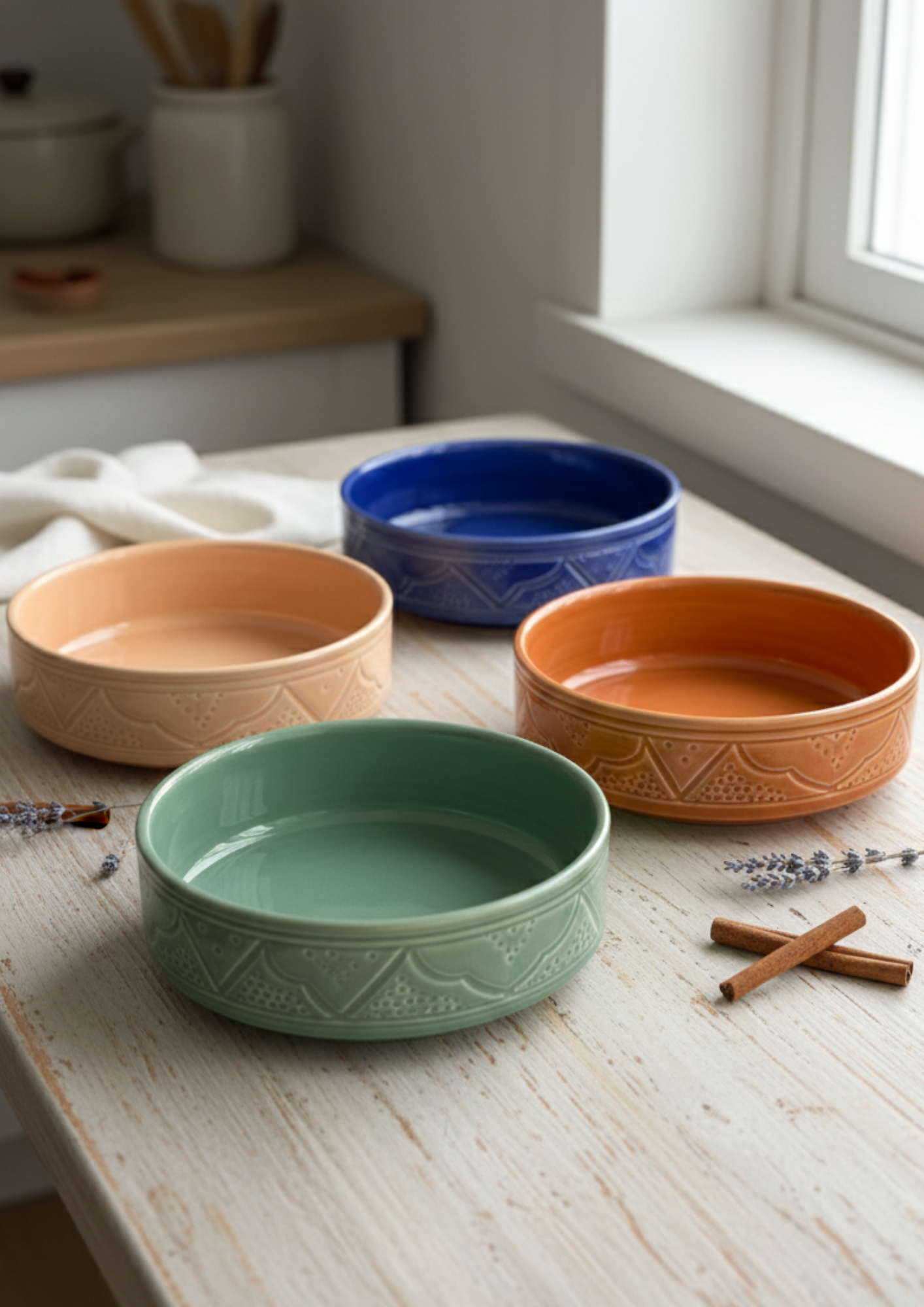 Bol artisanal 17 cm sans fil d'Or