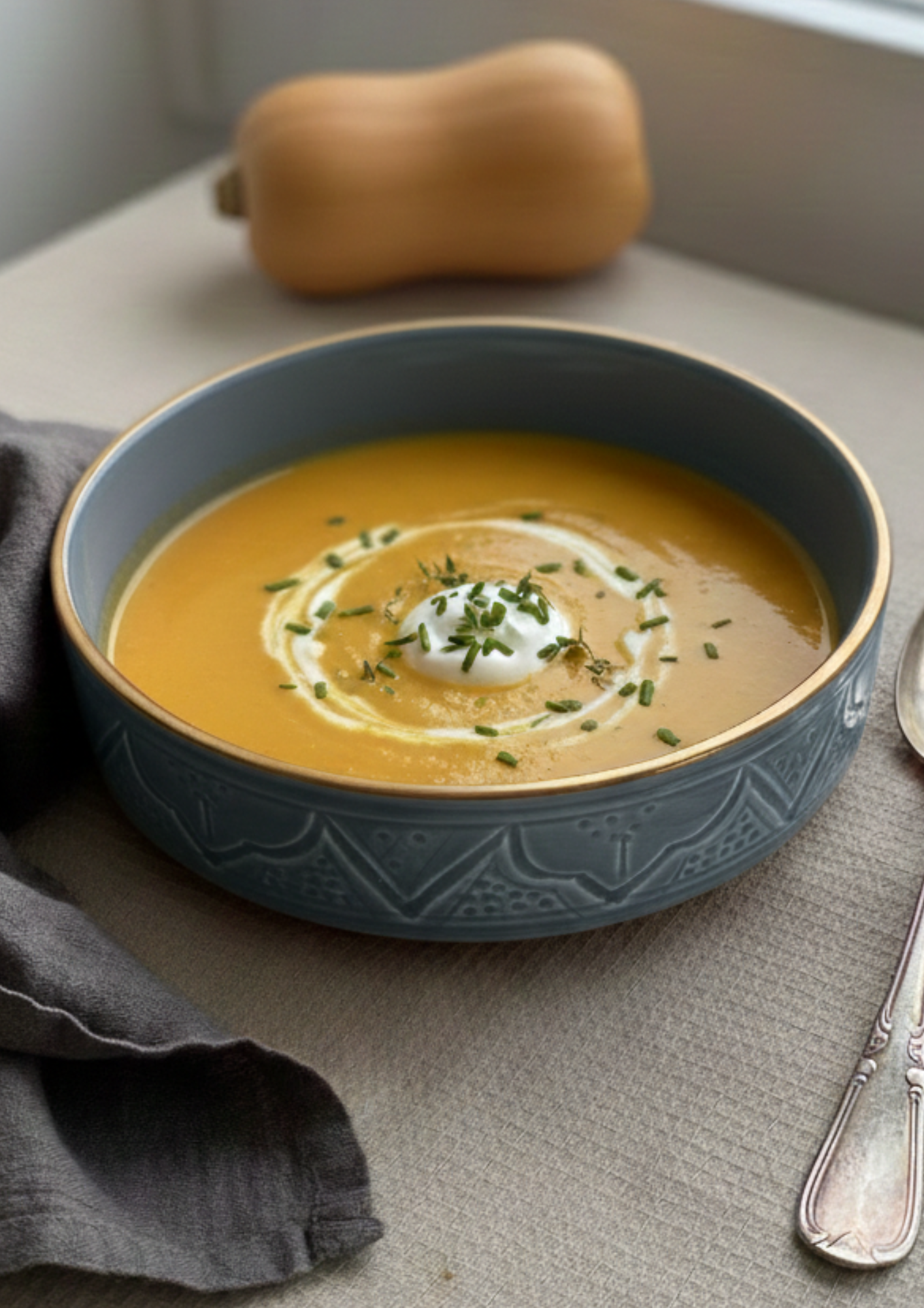 Bol artisanal 20 cm avec fil d'Or