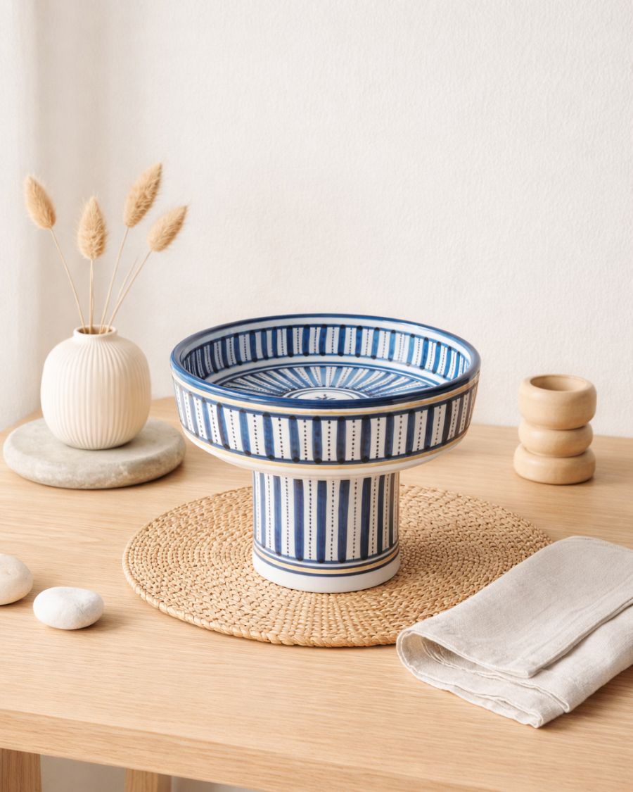 Coupes artisanales sur pied – Motifs traditionnels