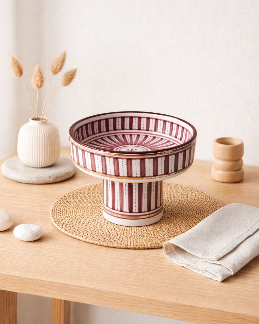 Coupes artisanales sur pied – Motifs traditionnels