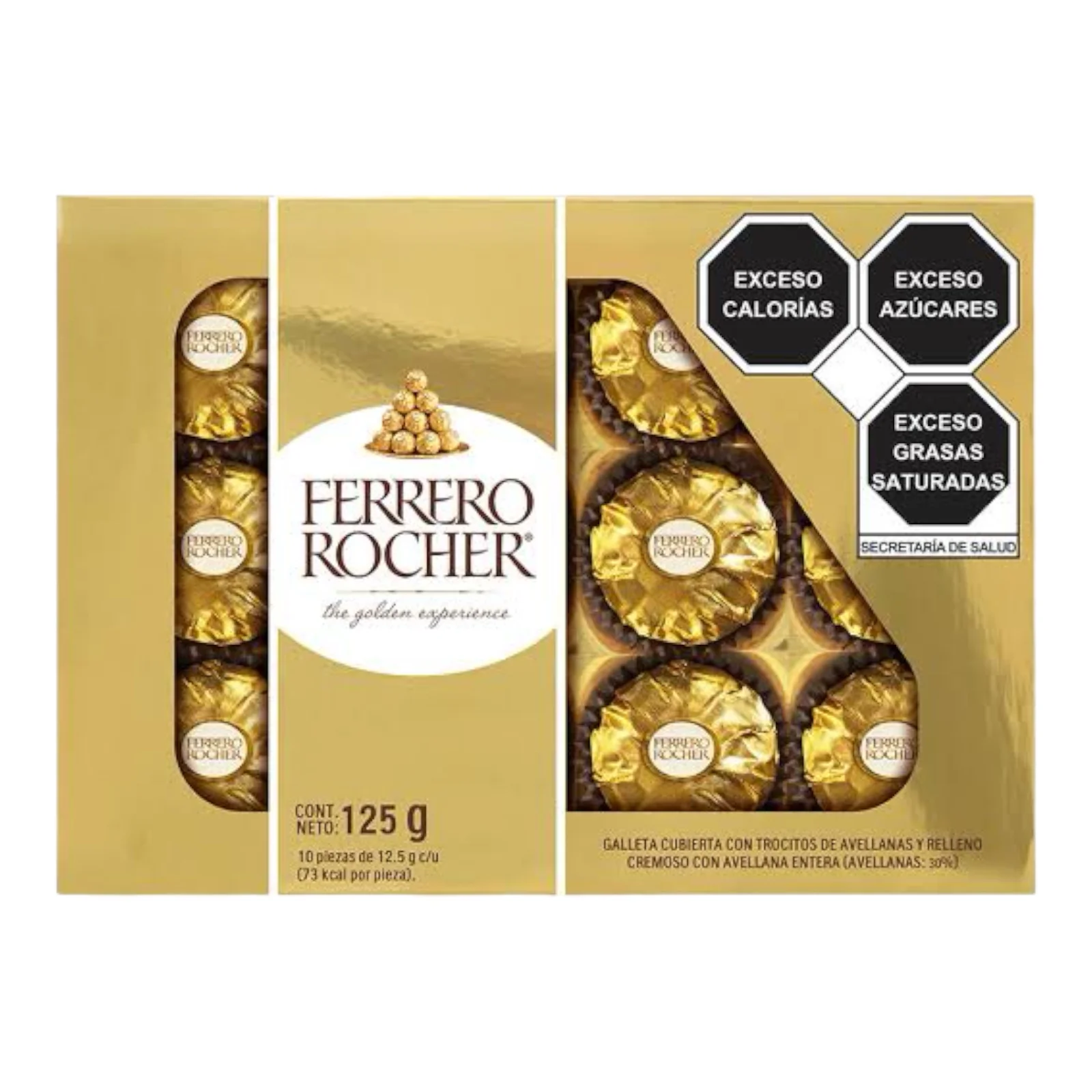 Ferrero Rocher Chocolates con 10 pzas