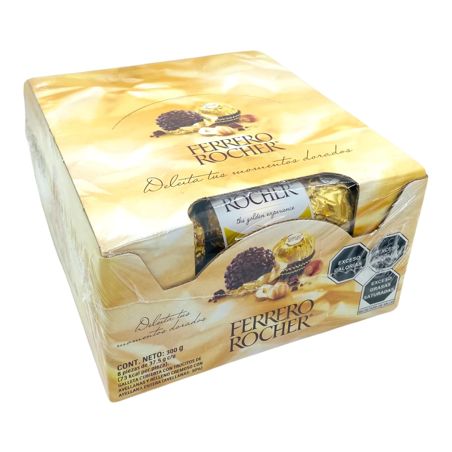 Ferrero Rocher caja con 8 sobres de 3 pzas cada uno