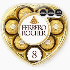 Ferrero Rocher Corazón con 8 pzas