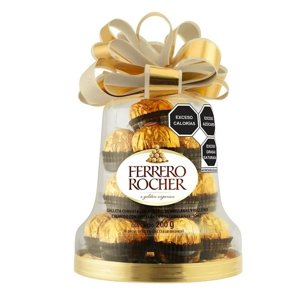 Ferrero Rocher Campana de Navidad con 16 pzas