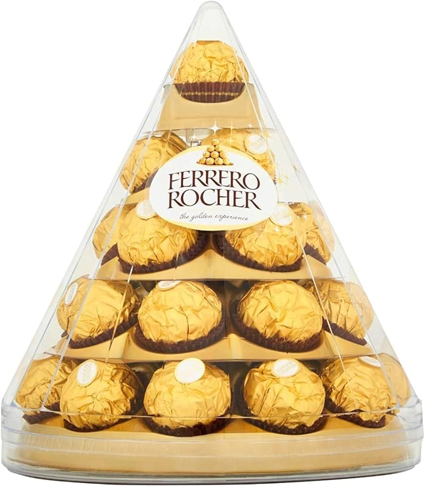Ferrero Rocher cono con 17 piezas