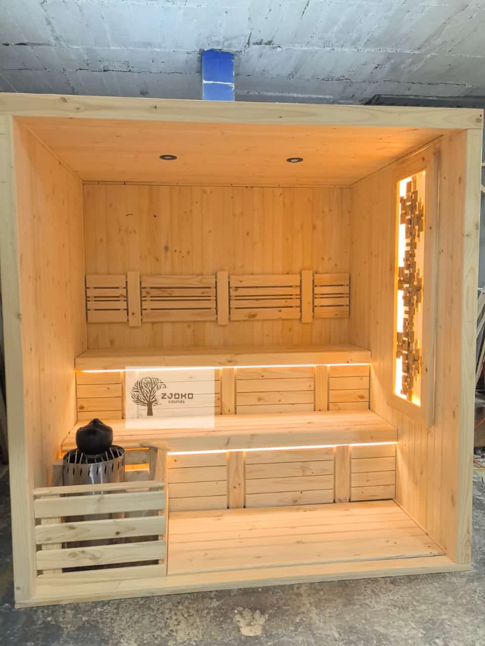 Sauna para 4 personas 