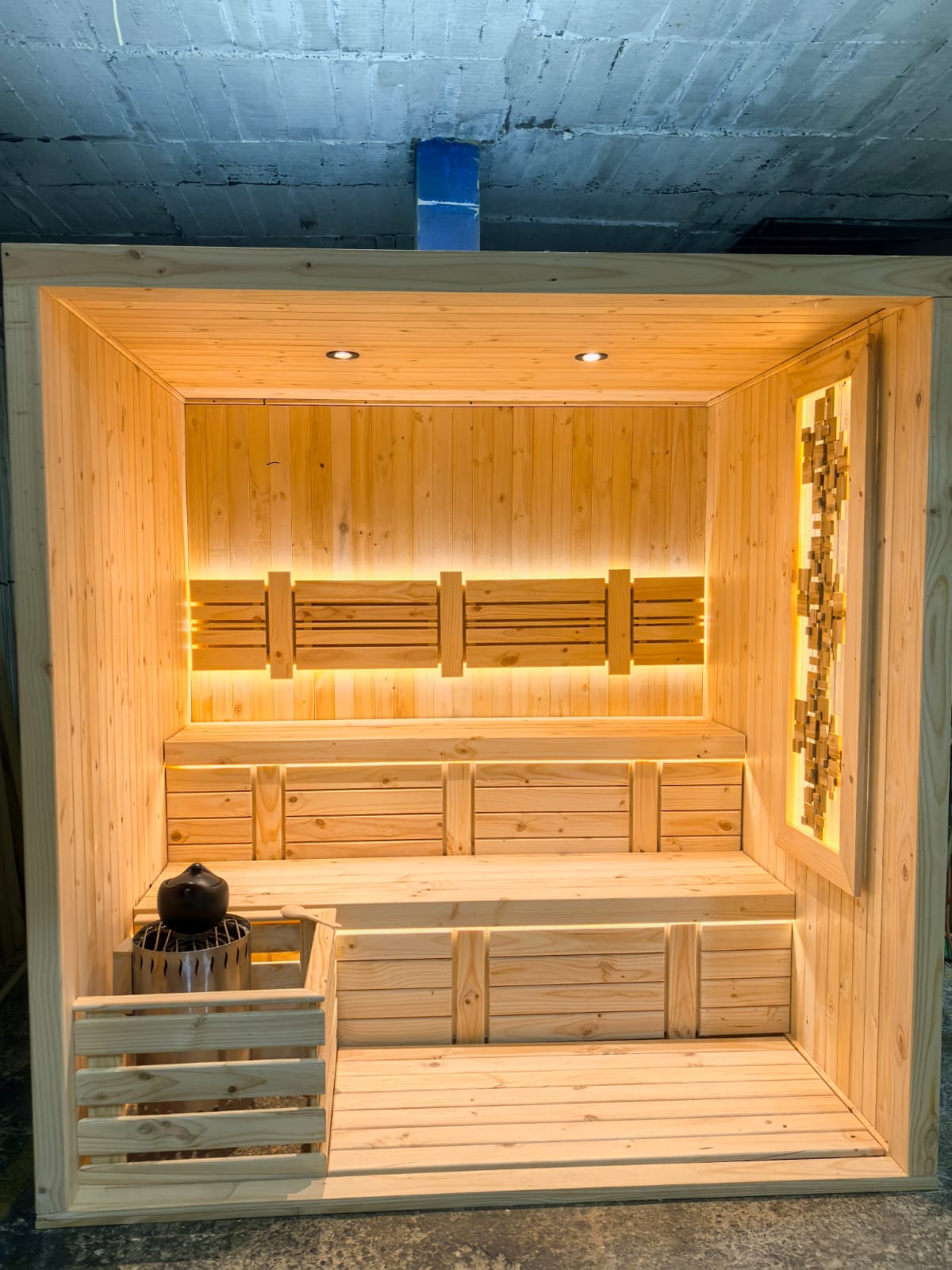 Sauna para 4 personas 