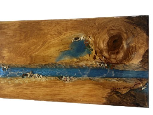 Epoxy Resin River Tabletop
