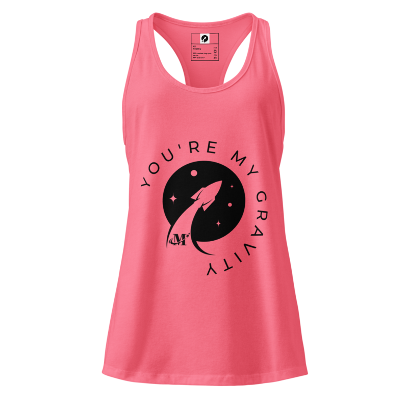 Women’s fitted racerback tank top