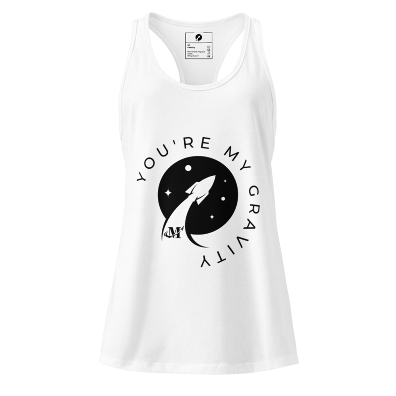 Women’s fitted racerback tank top