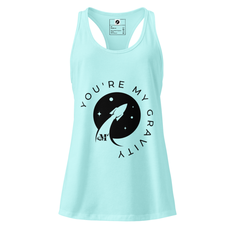 Women’s fitted racerback tank top