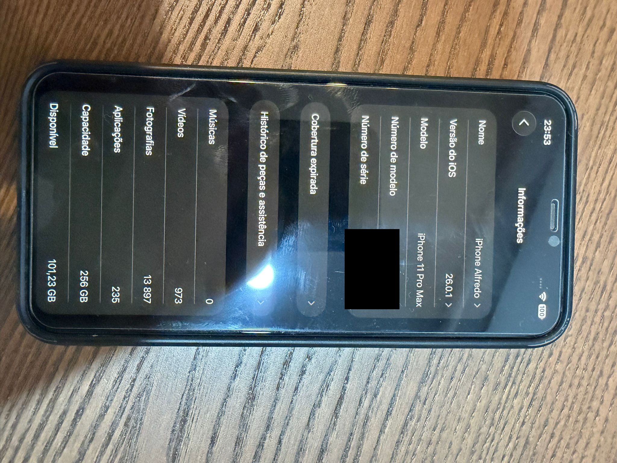 iPhone 11 Pro Max 256GB como novo