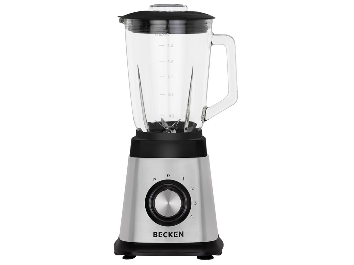 Liquidificador BECKEN BTB5027 (1000 W - 1.5 L - Inox)
