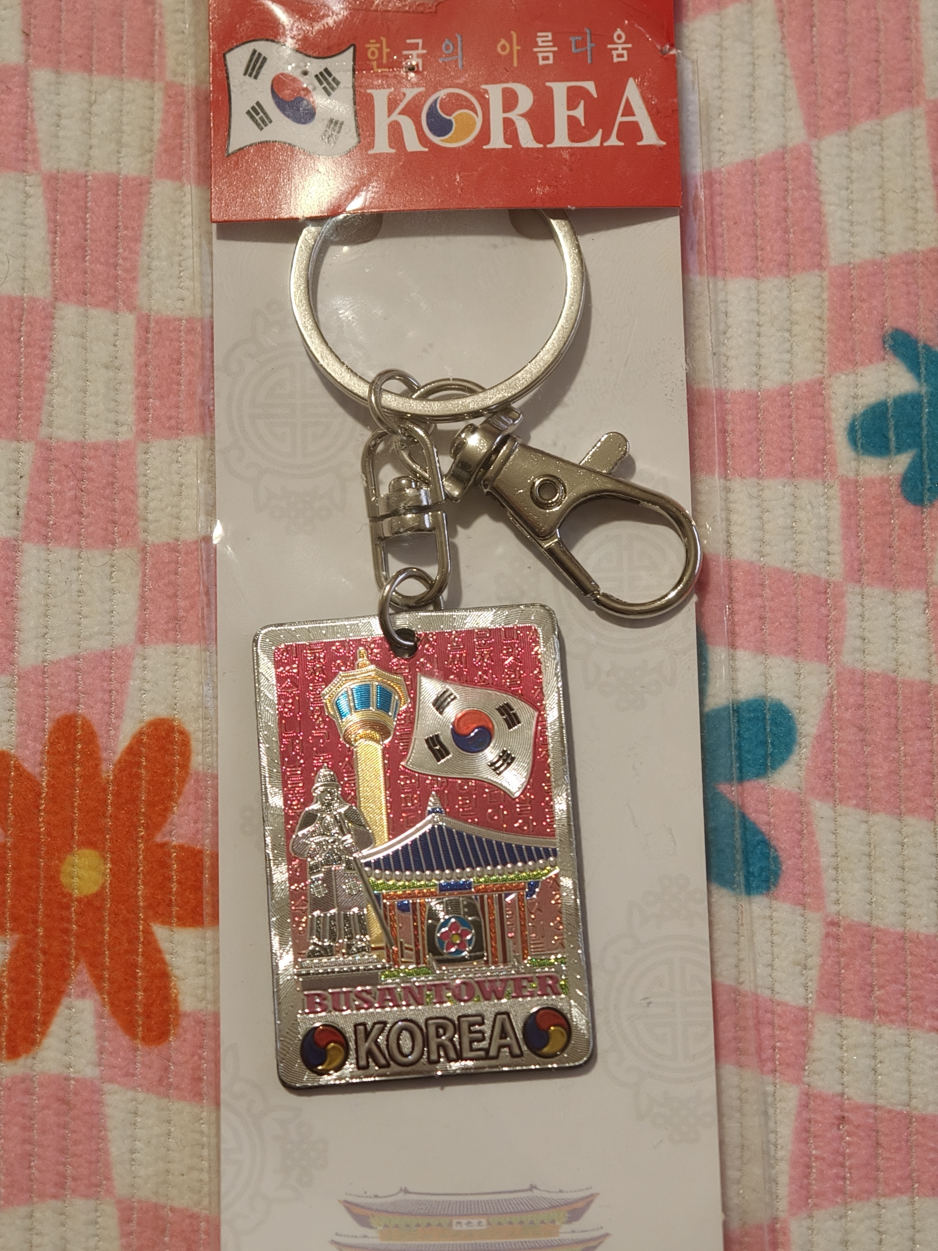 Porte-clés souvenir corée du sud 