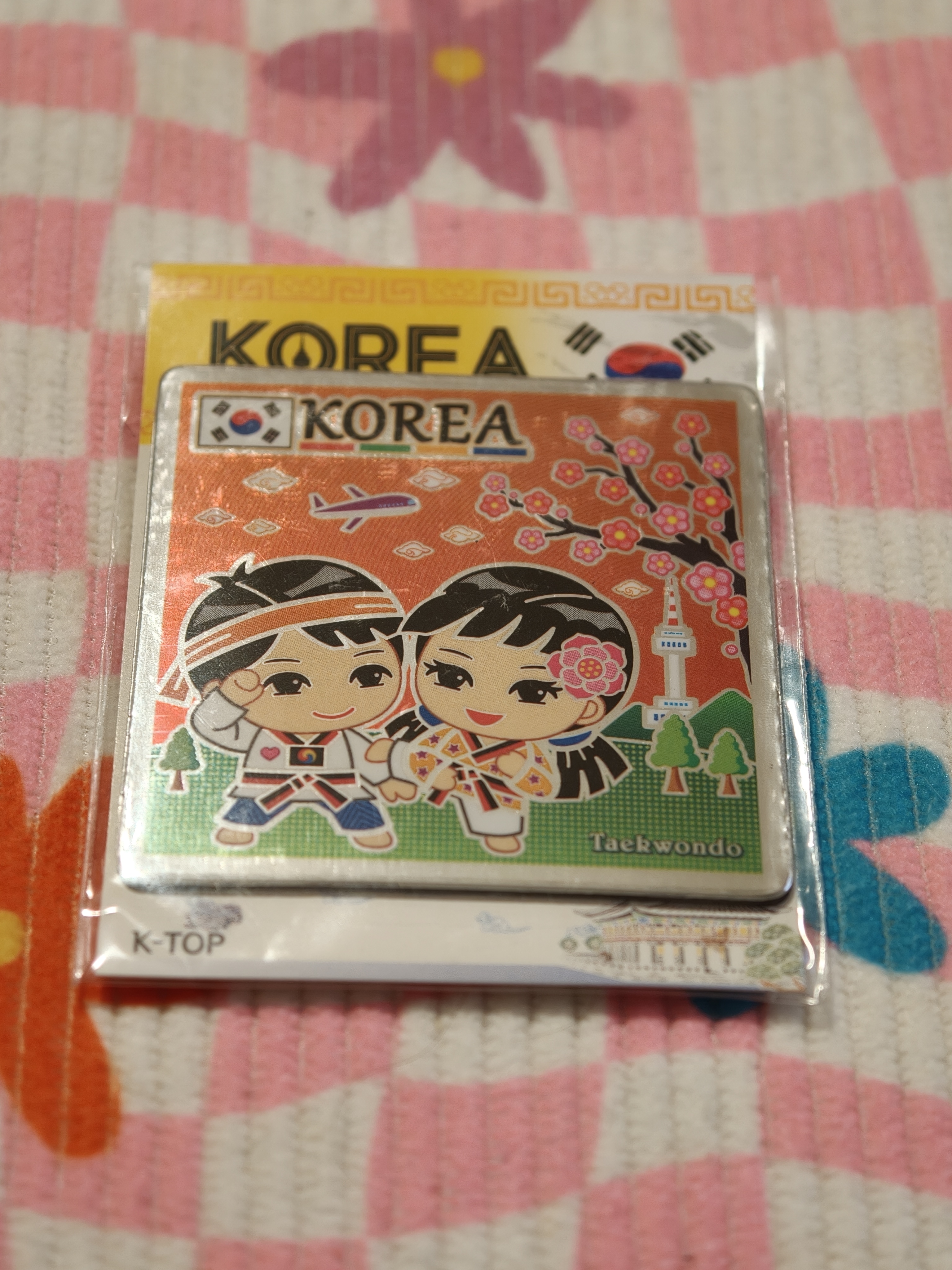 Aimant souvenir Made in Korea