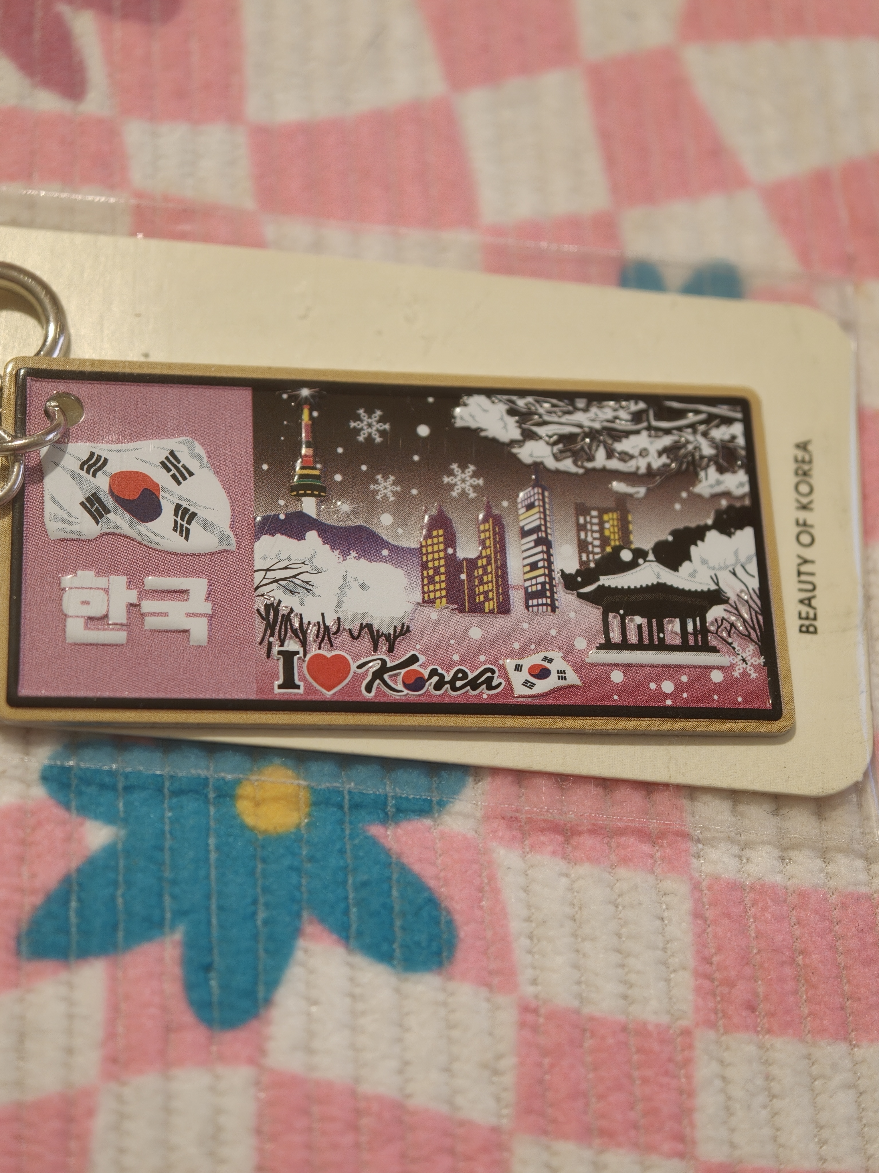Porte-clés coréen