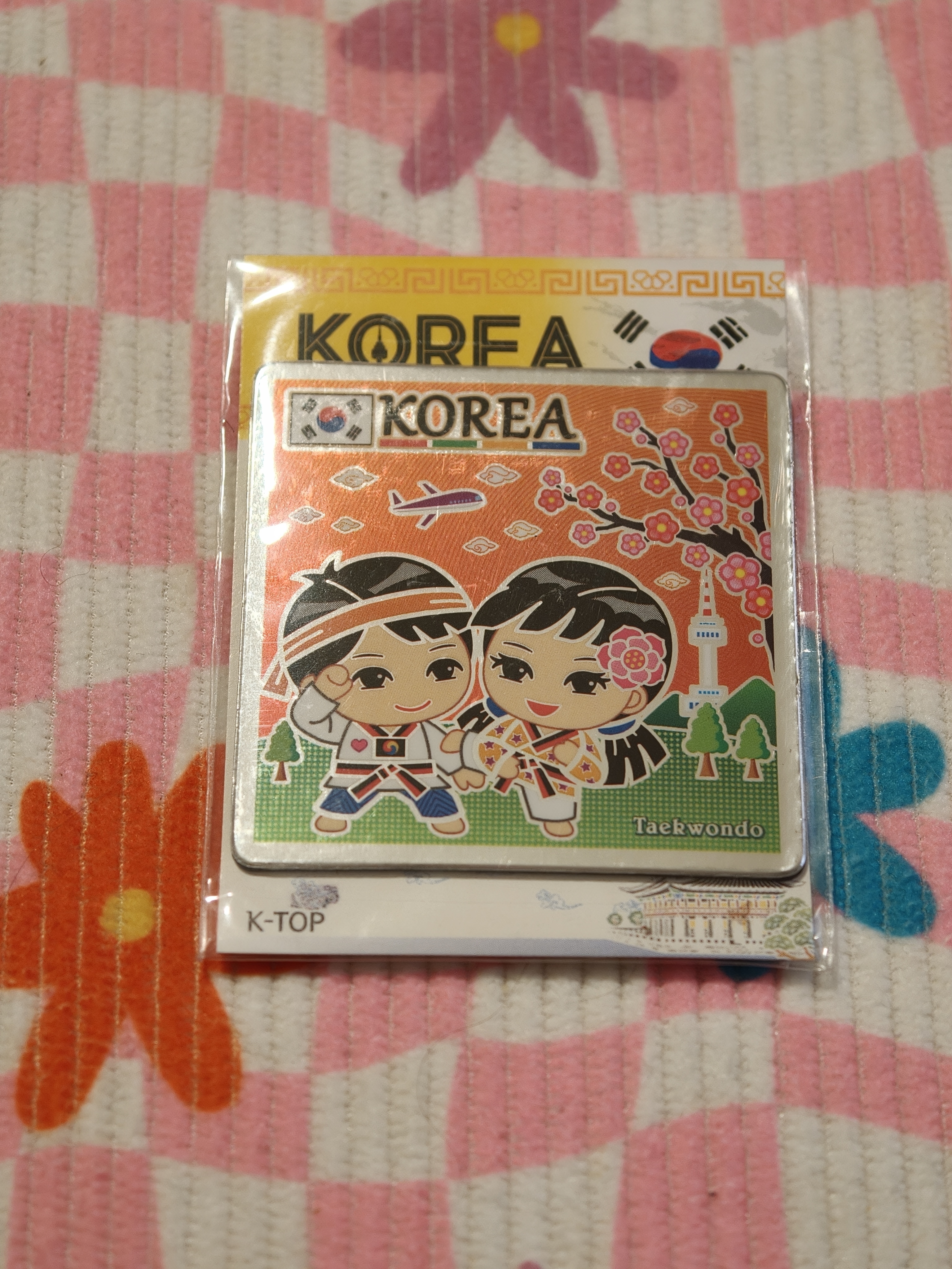 Aimant souvenir Made in Korea