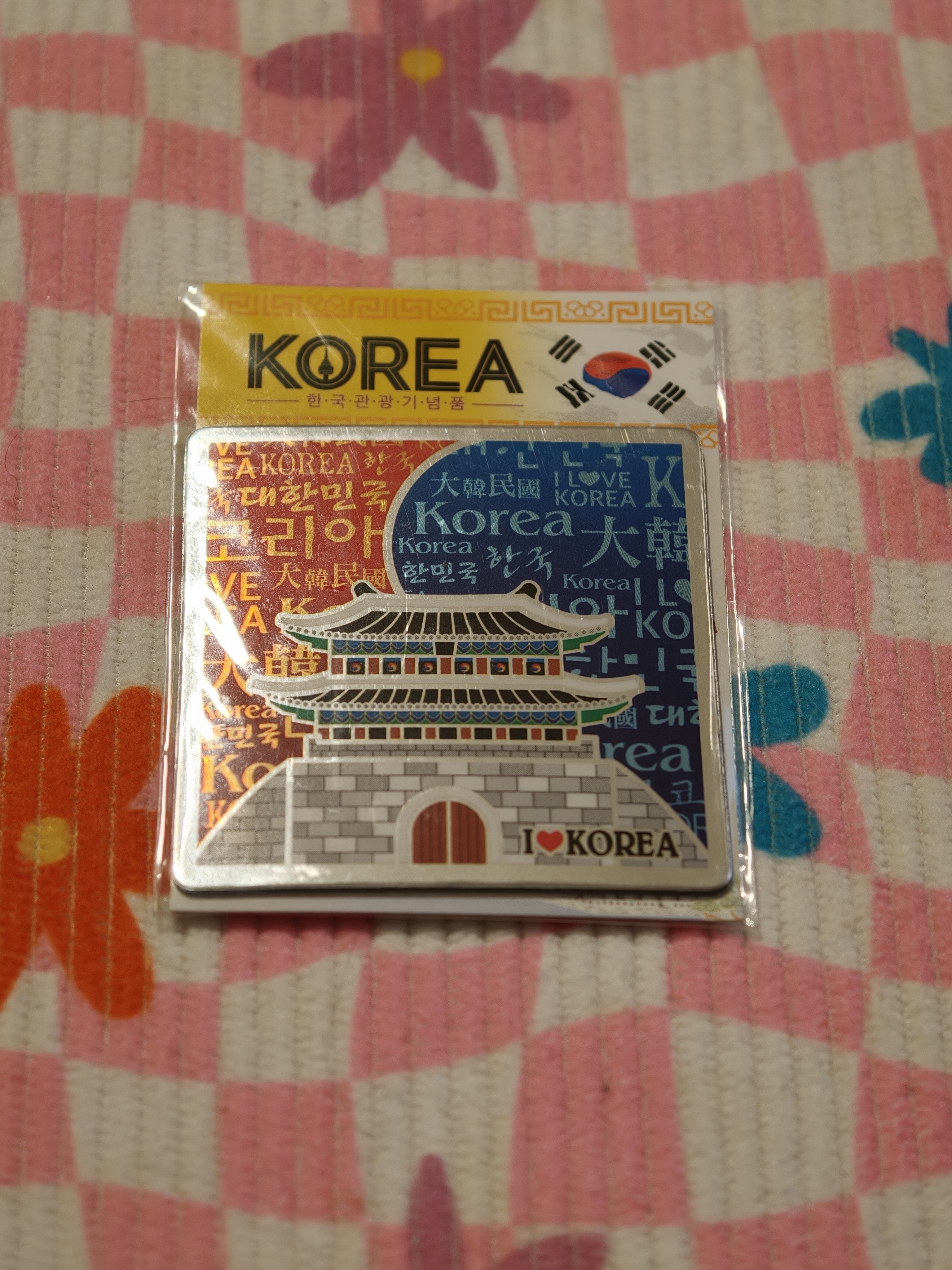Aimant souvenir de Corée
